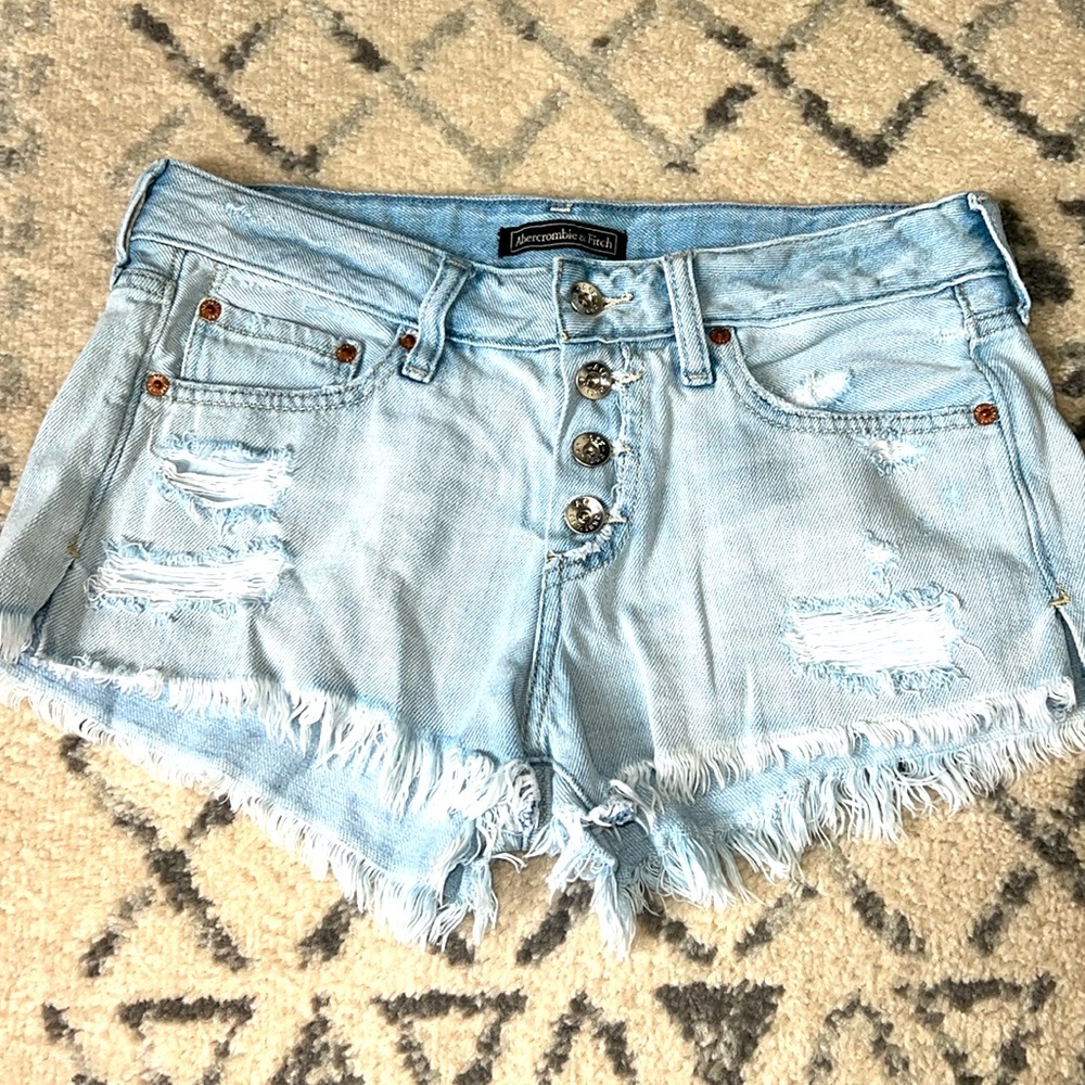 Abercrombie denim shorts
